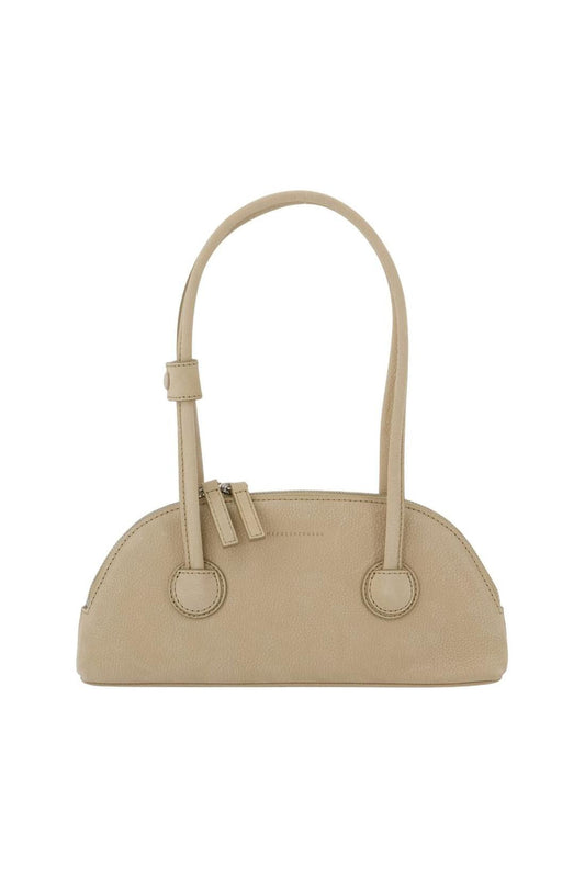 Bessette Schultertasche - Margesherwood - Leder - Beige