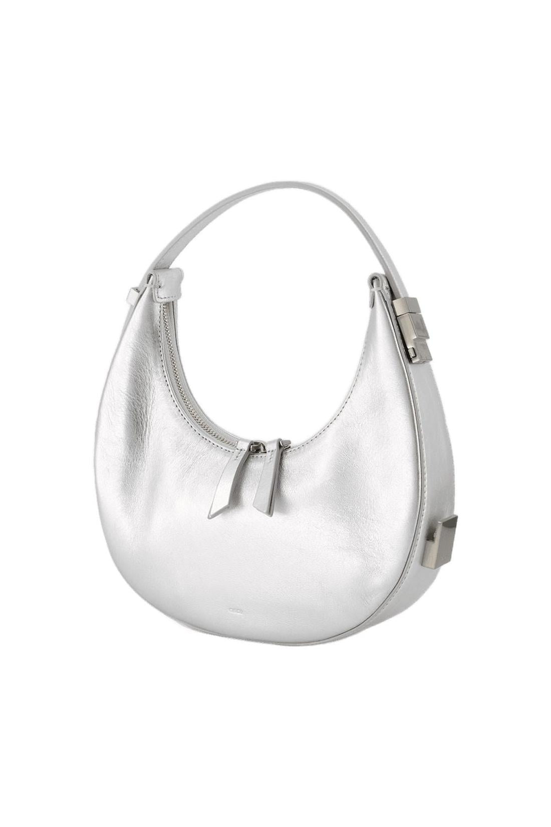 Tasche Toni Mini - Osoi - Leder - Silber