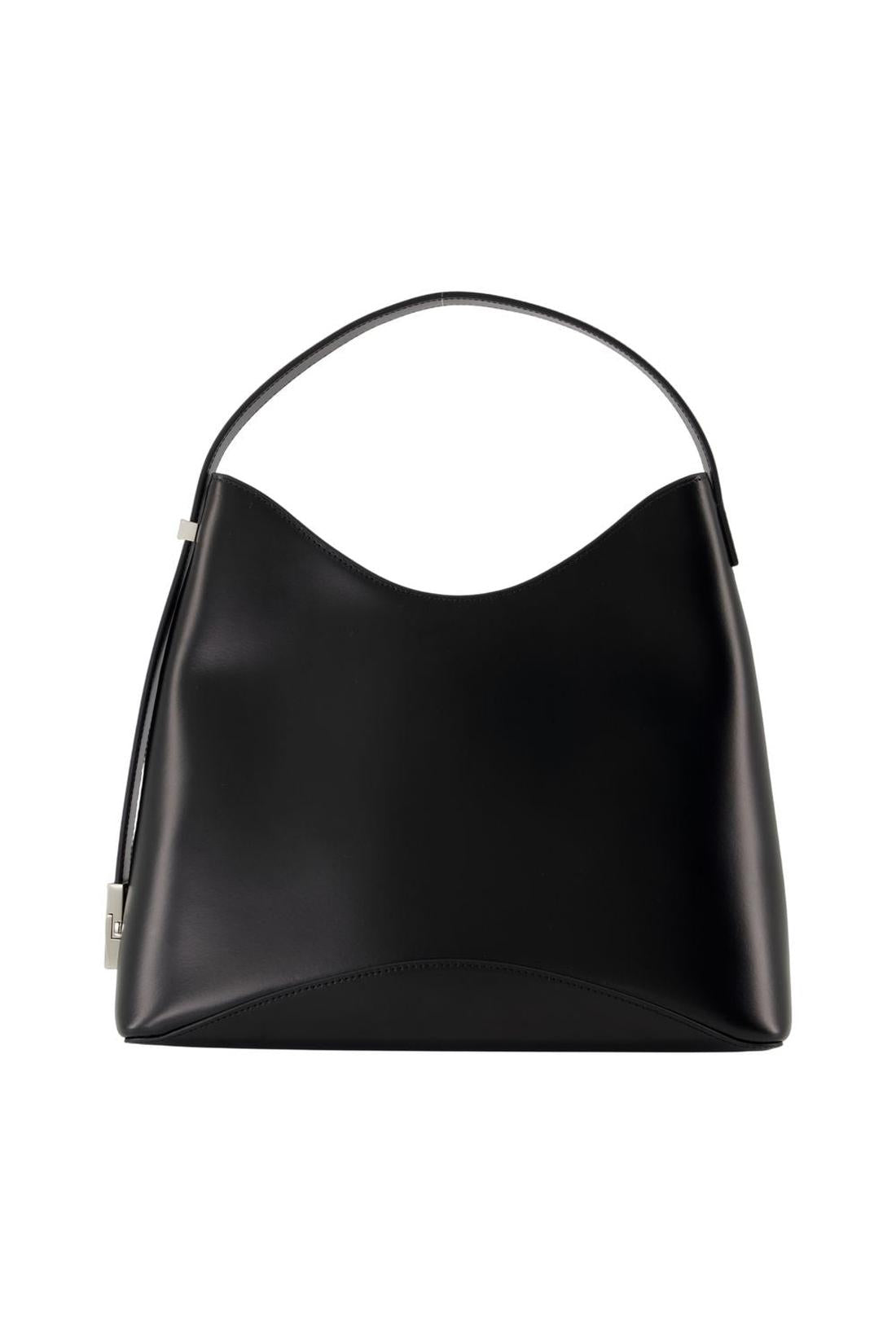 Egg Shoulder Bag - Osoi - Leder - Schwarz