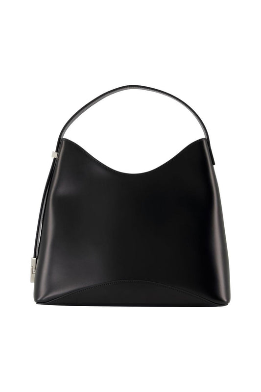 Egg Shoulder Bag - Osoi - Leder - Schwarz