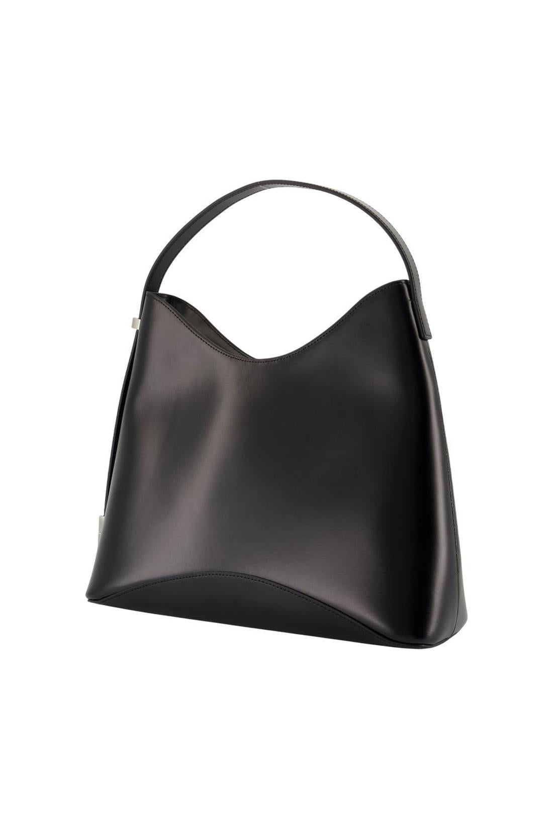 Egg Shoulder Bag - Osoi - Leder - Schwarz