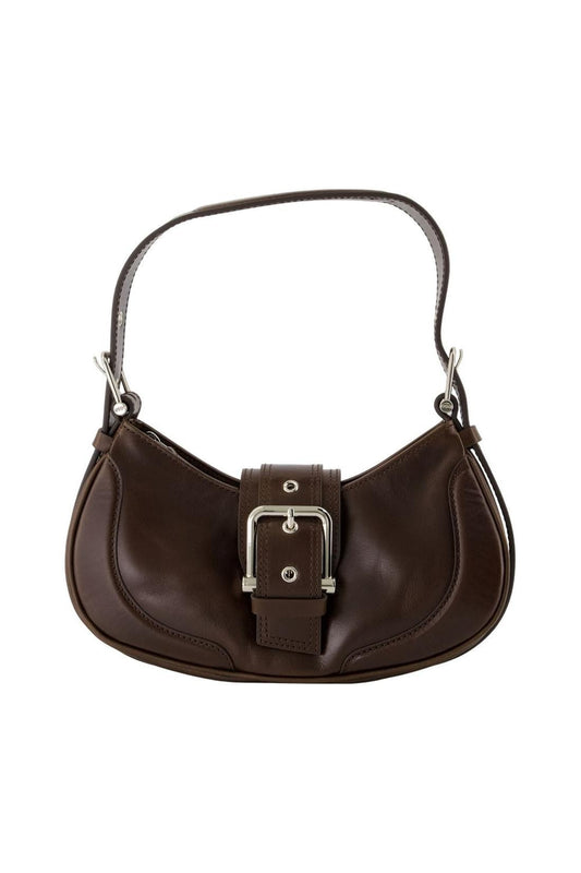 Hobo Brocle Schultertasche - Osoi - Leder - Braun