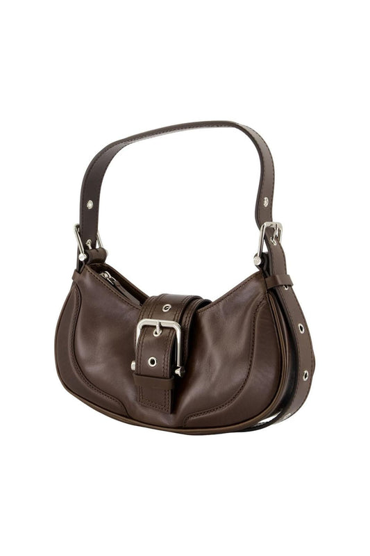 Hobo Brocle Schultertasche - Osoi - Leder - Braun