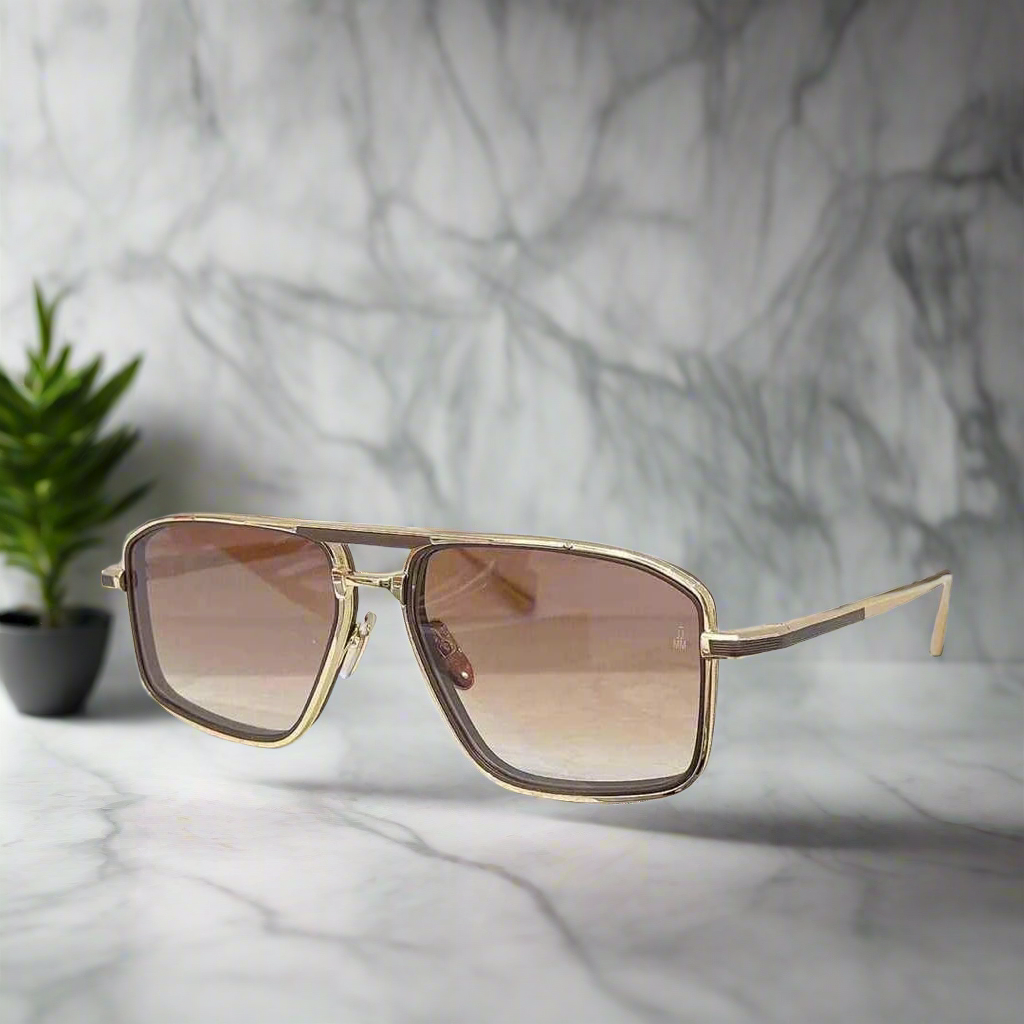 jacques marie mage EARL ultralight titanium, vintage retro square