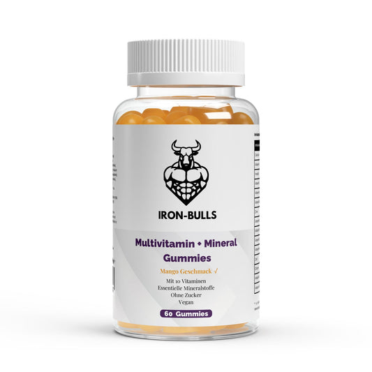 Multivitamin Gummies – 10 Vitamine & essentielle Mineralstoffe, vegan & zuckerfrei für deine tägliche Gesundheit