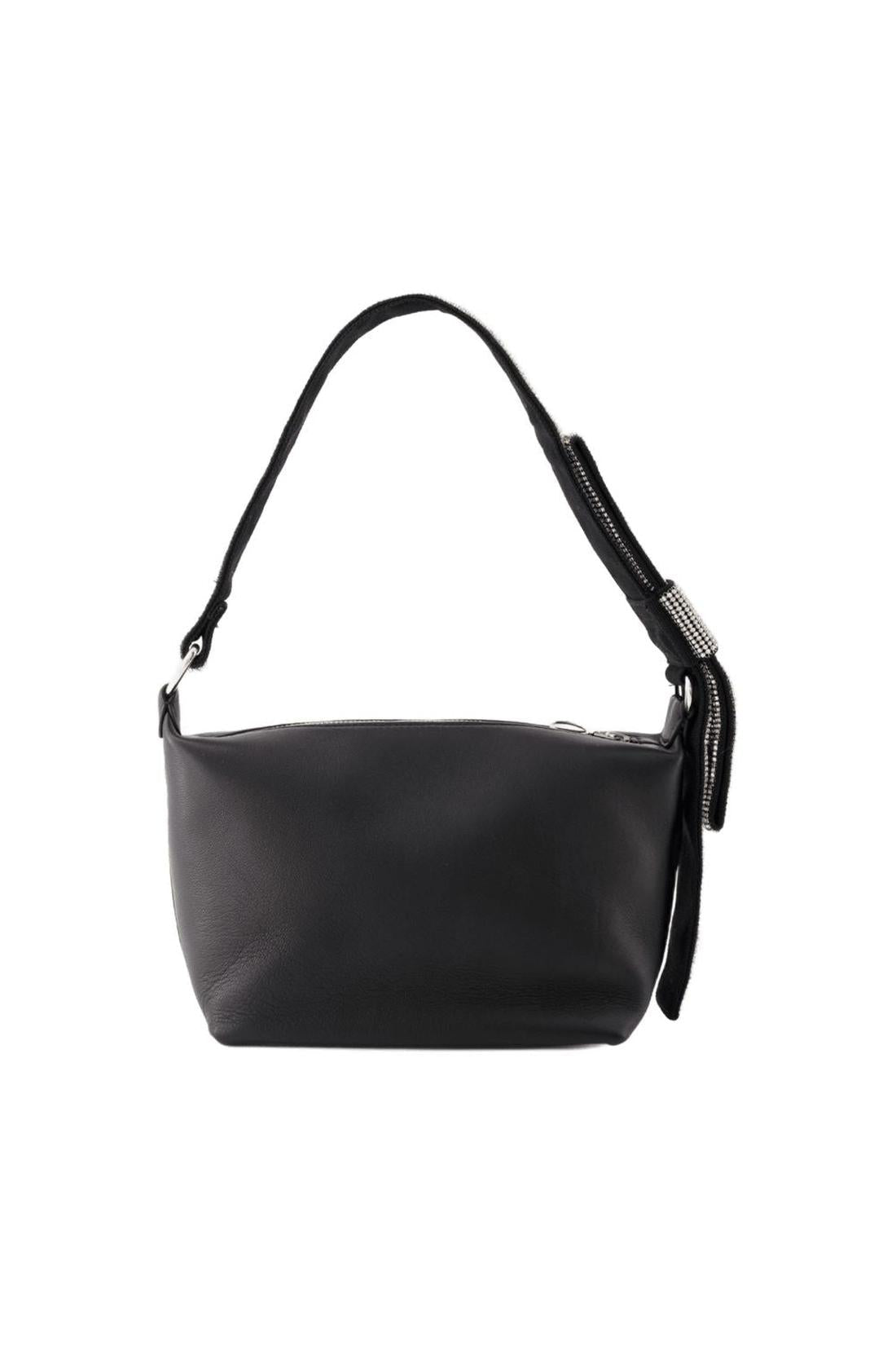 Hobo Bow Tasche - Kara - Leder - Schwarz