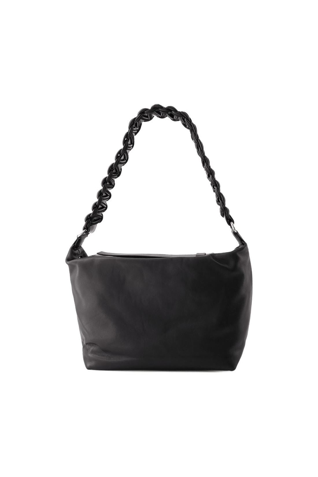 Hobo Lattice XL Tasche - Kara - Leder - Schwarz