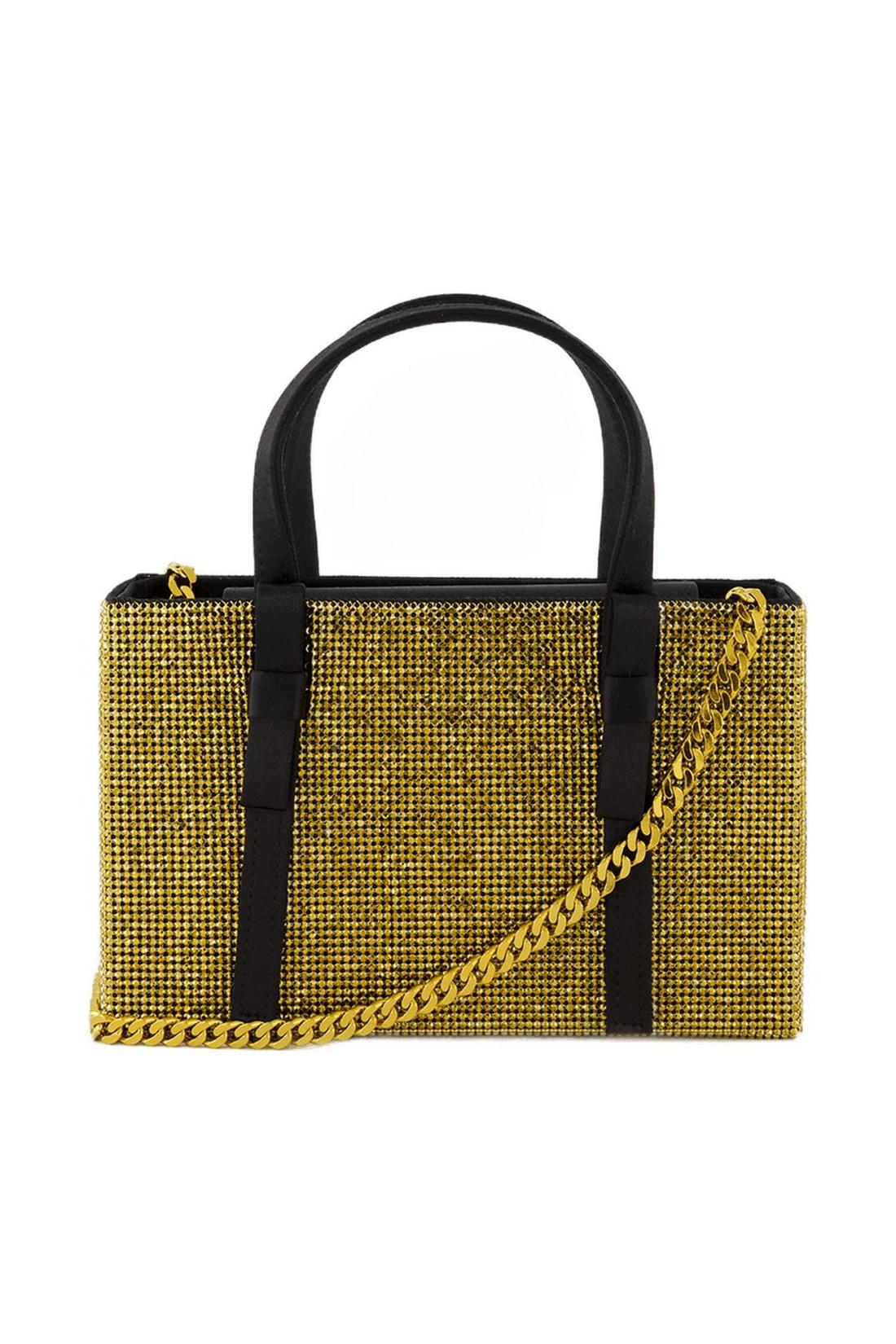 Cabas Bow Midi - Kara - Mesh - Golden