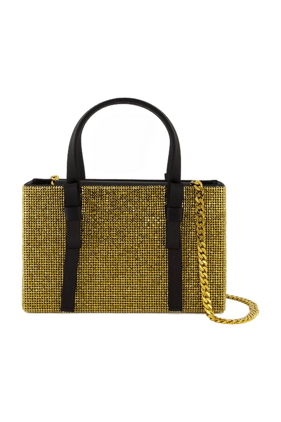 Cabas Bow Midi - Kara - Mesh - Golden