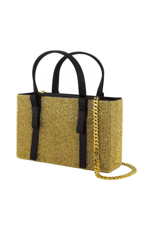 Cabas Bow Midi - Kara - Mesh - Golden