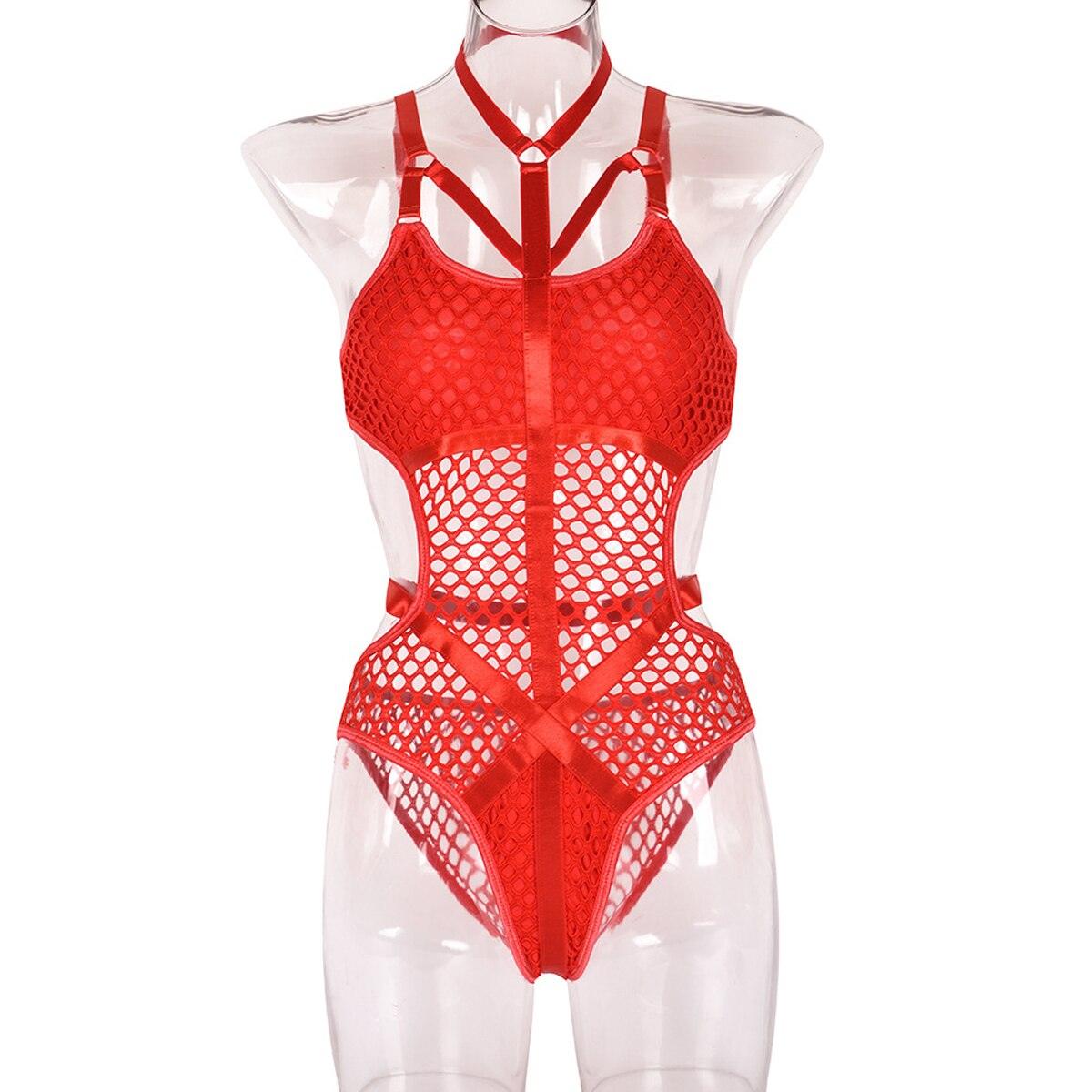 Fish Net-410 Bodysuit