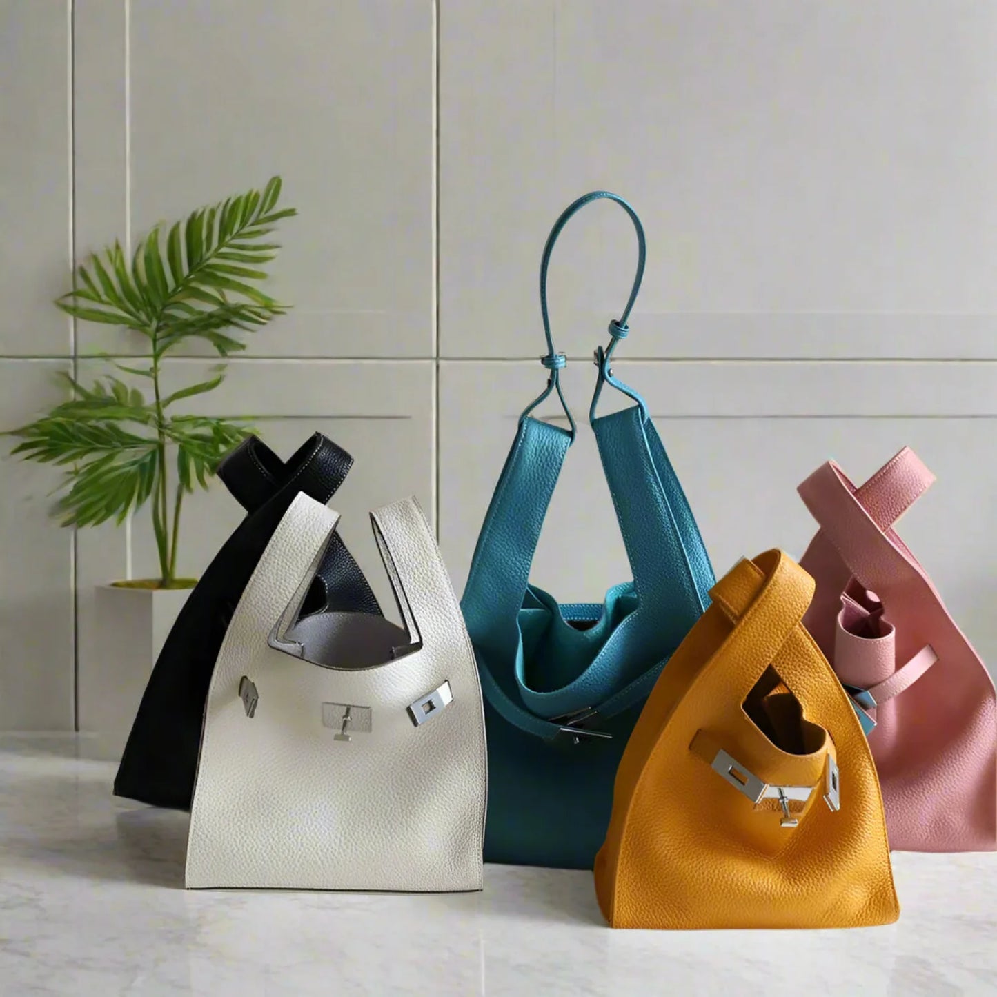 ARI bag classic curve underarm shoulder in fine leather