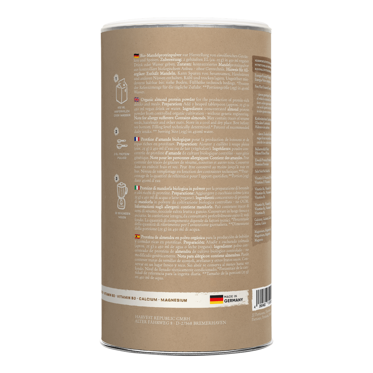 Almond Protein - Natural