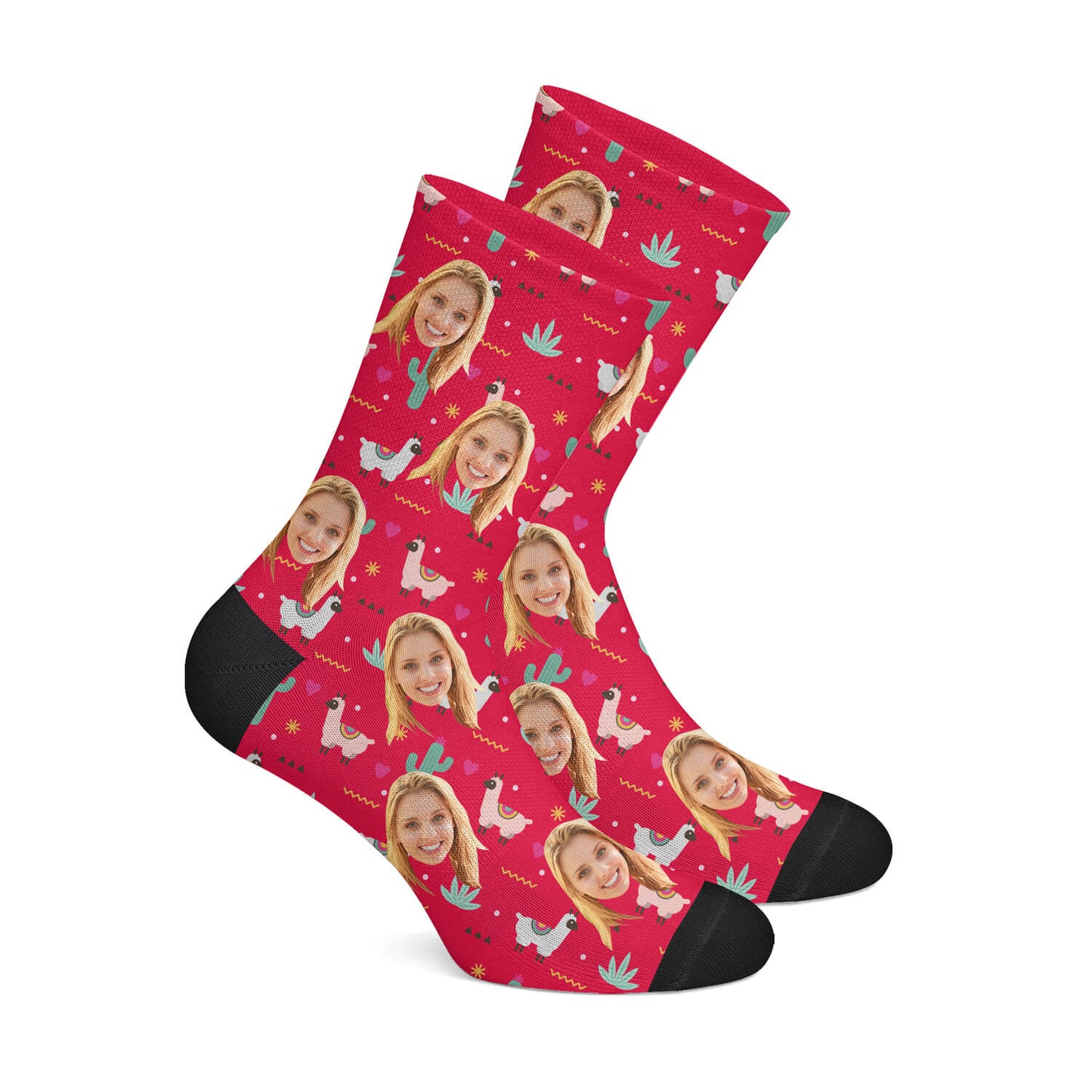Personalisierte Alpaka Socken