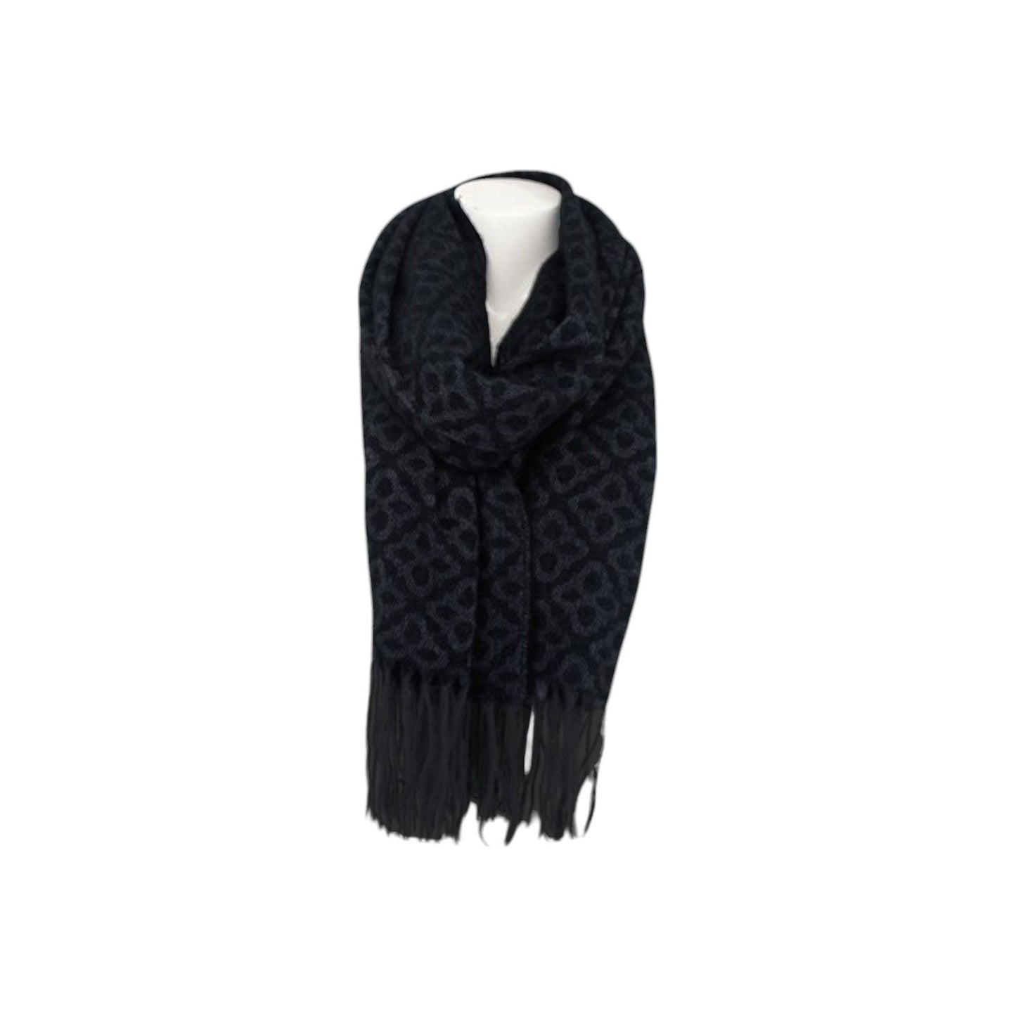 Winter Damen Schal Soft Cashmera » Winterschal Boutique Blume » Damenschal » Fransenschal 180 x 65 cm