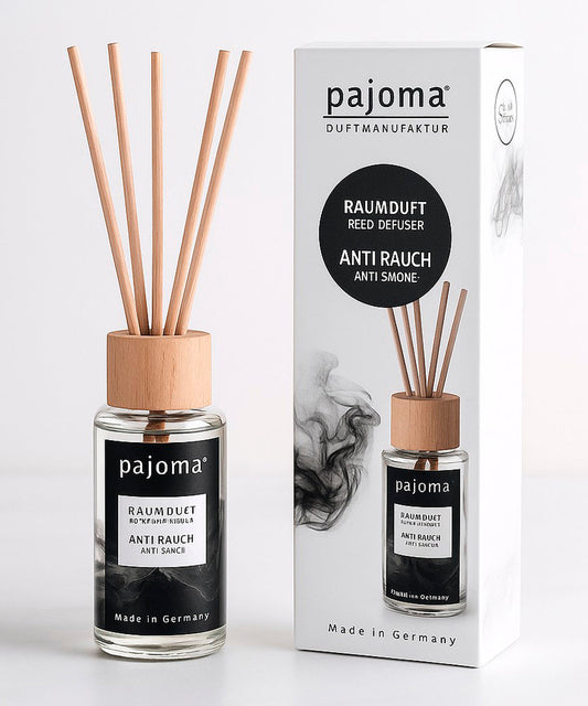 Raumduft 100 ml, mit 10 Rattanstäbchen, verschiedene Sorten