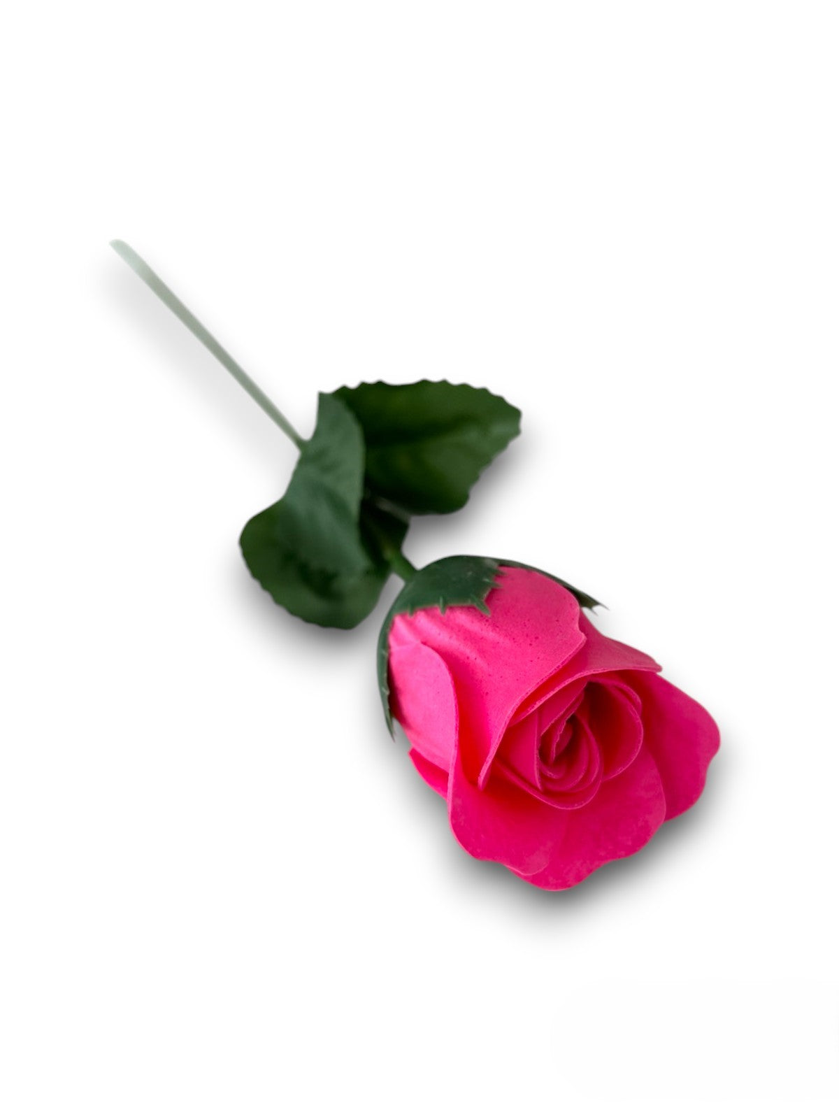 Baderose am Stiel » Seifenrose 4 g » Geschenkidee » Badekonfetti als Rose am Stiel