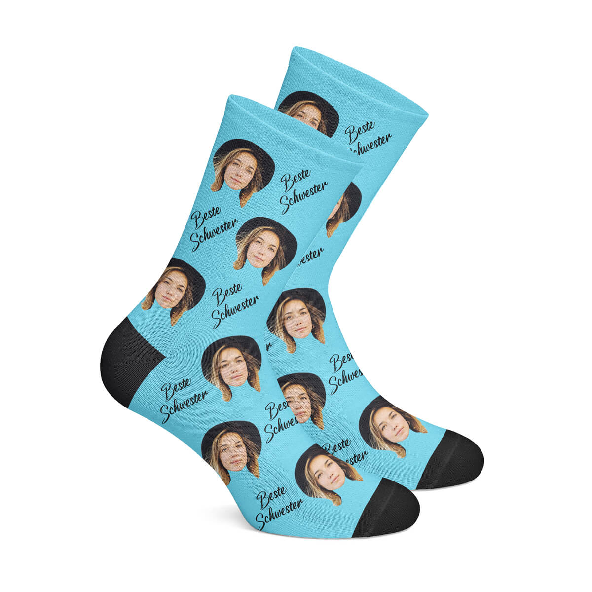 Personalisierte "BESTE SCHWESTER" Socken