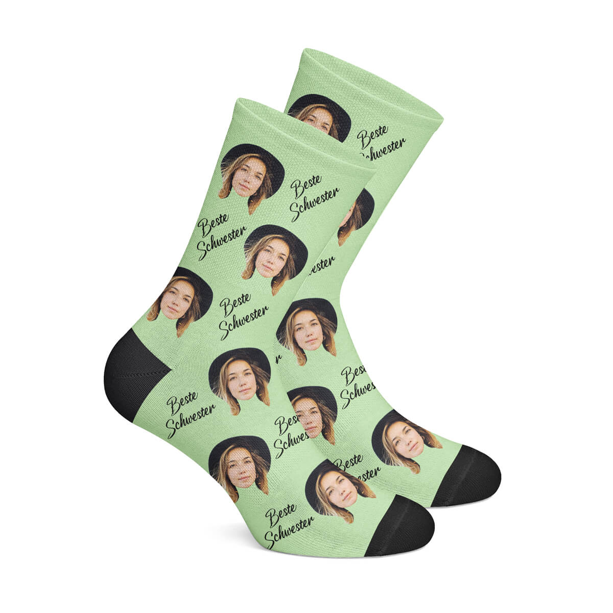 Personalisierte "BESTE SCHWESTER" Socken