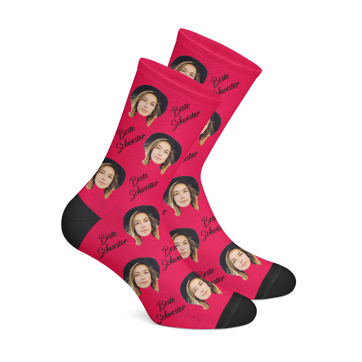 Personalisierte "BESTE SCHWESTER" Socken