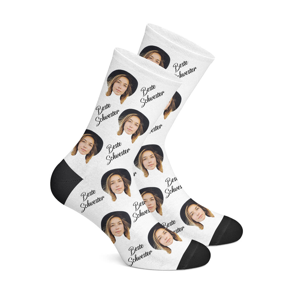 Personalisierte "BESTE SCHWESTER" Socken