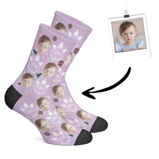 Personalisierte Christmas Enkeltochter Socken