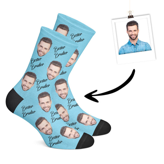 Personalisierte "BESTER BRUDER" Socken