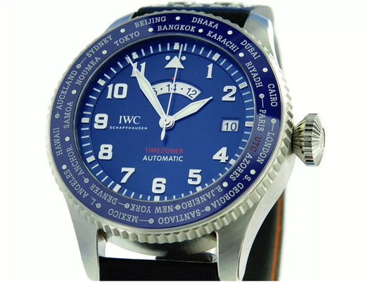 IWC Pilot’s timezone limited edition watch