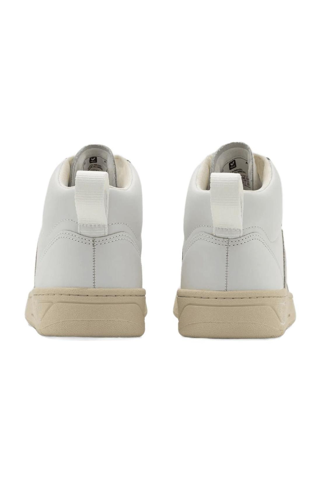 V-15 Sneakers - Veja - White/Beige - Leather