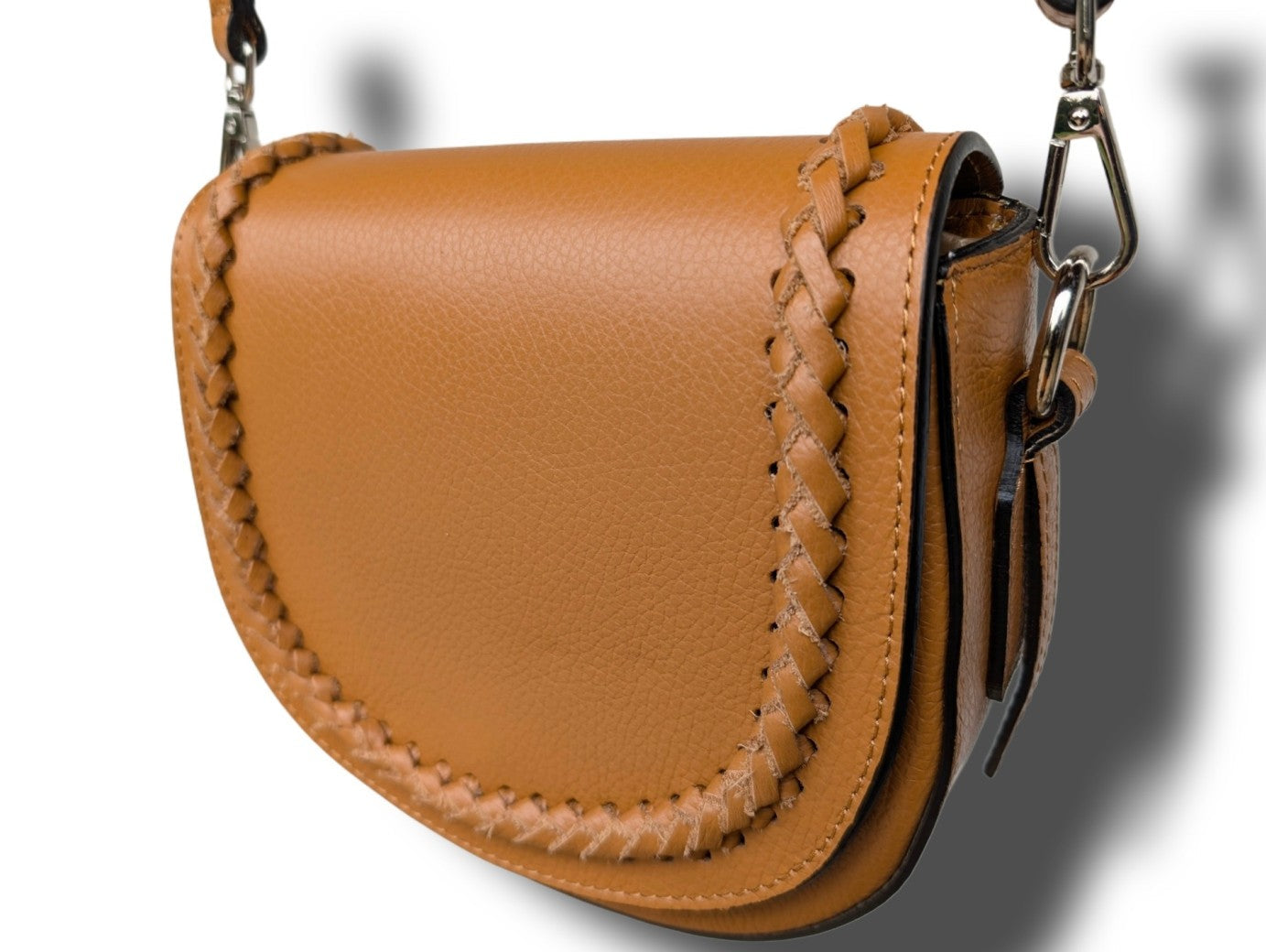 Chloé Style Ledertasche Handtasche Hellbraun Crossbody tragbar