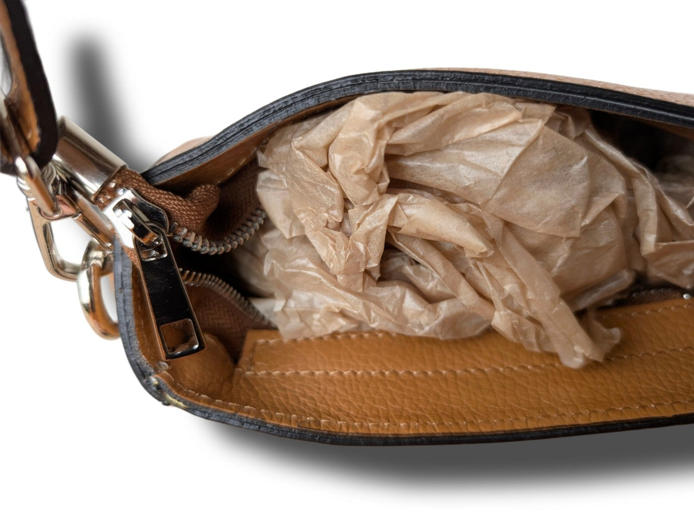 Chloé Style Ledertasche Handtasche Hellbraun Crossbody tragbar