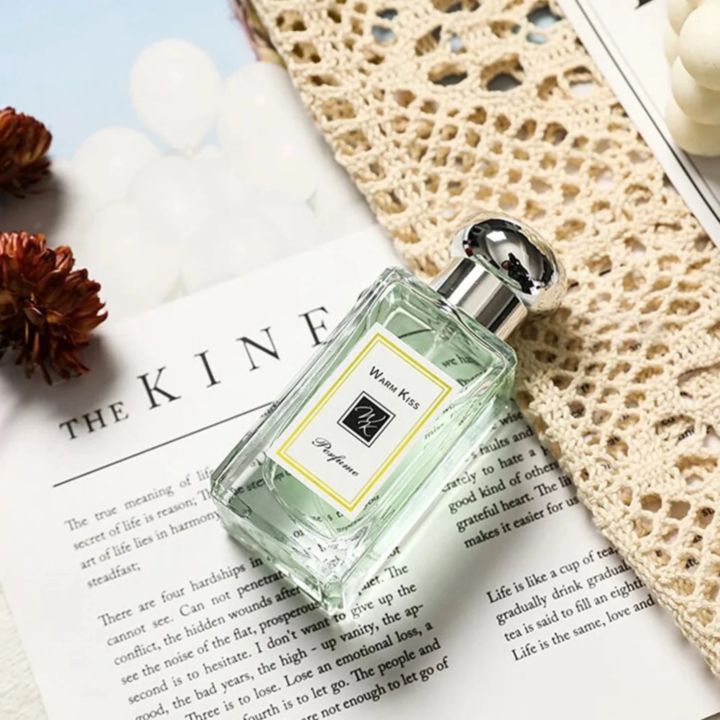 Dating scent perfume for her blue wind chime mushroom head spray