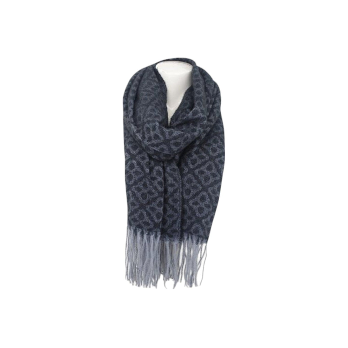 Winter Damen Schal Soft Cashmera » Winterschal Boutique Blume » Damenschal » Fransenschal 180 x 65 cm
