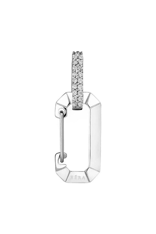 Ohrring Chiara Small in 18 Karat Gold mit Diamanten