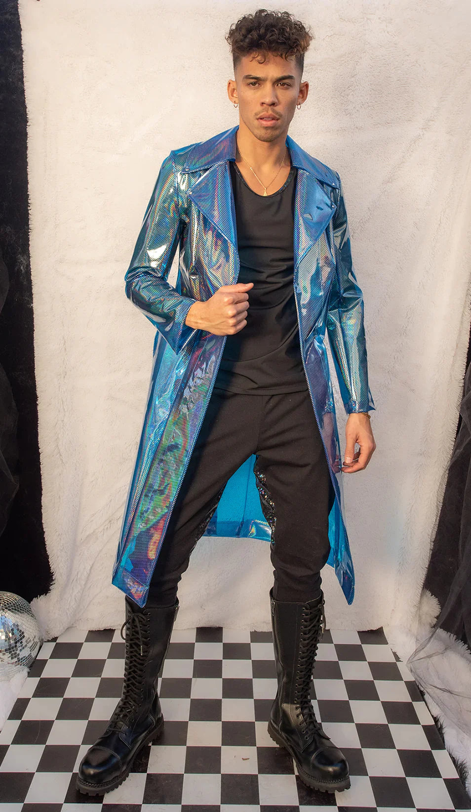 Transparent Trench Coat