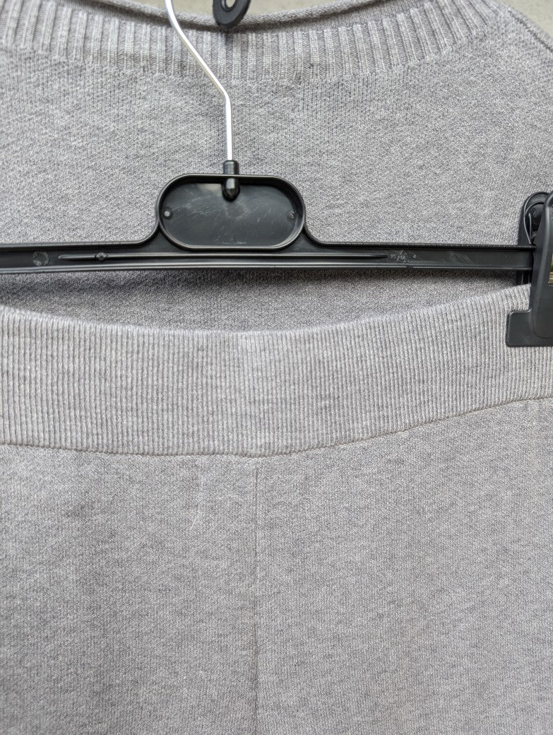 Wohlfühlset Pullover Jogginghose Feinstrick 49% Viskose 23% Nylon Grau, One Size