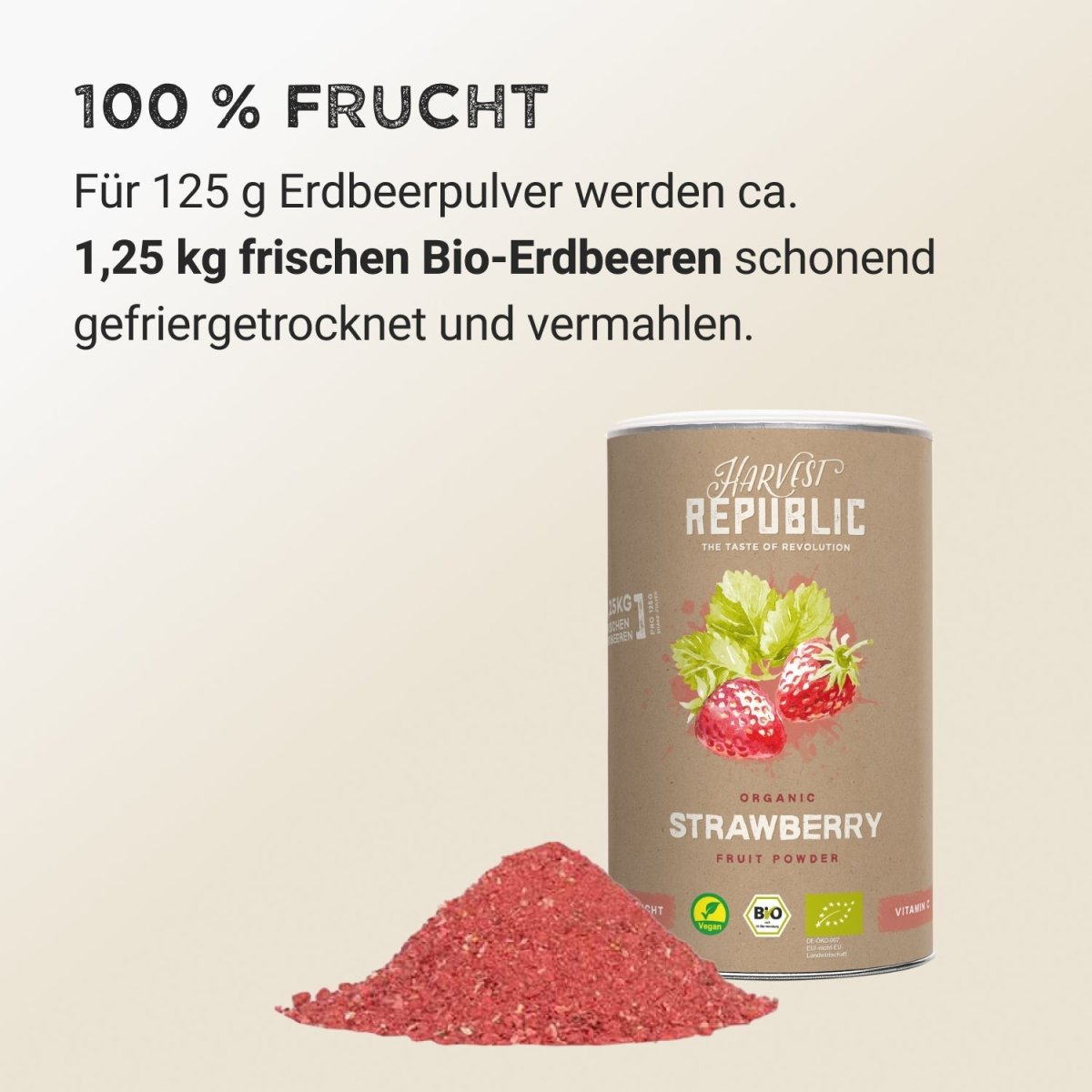 Fruit Powder - Strawberry