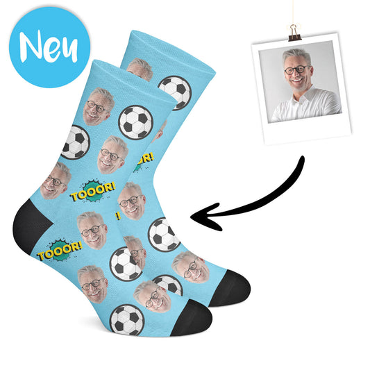 Personalisierte Fußball Socken