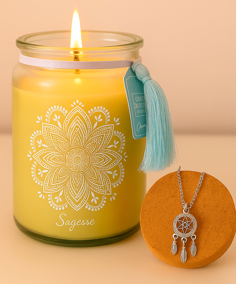 Secret Candle - Die Duftkerze mit Schmuck - Dreamcatcher Edition