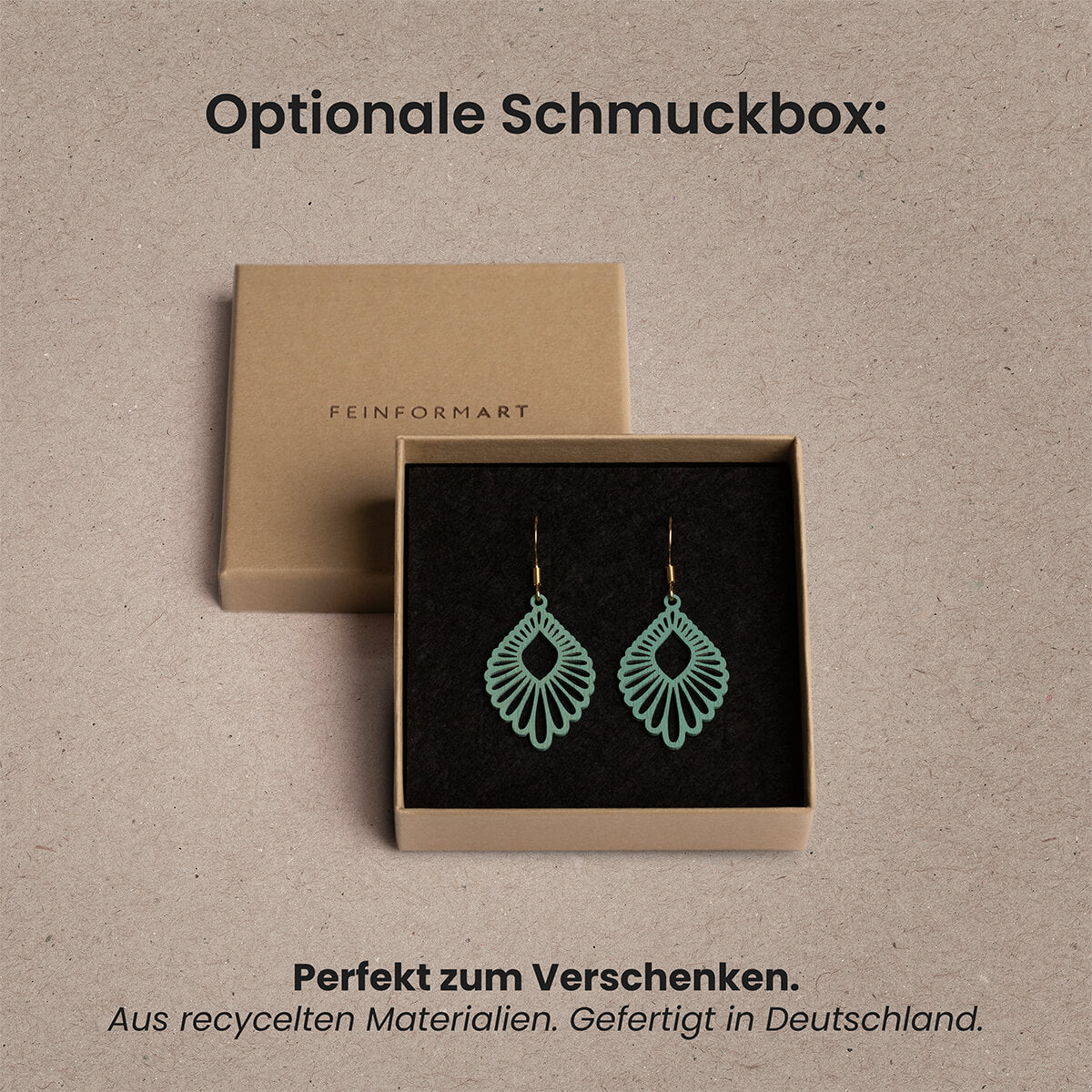 Ohrringe / Ohrhänger aus Holz | Mindful