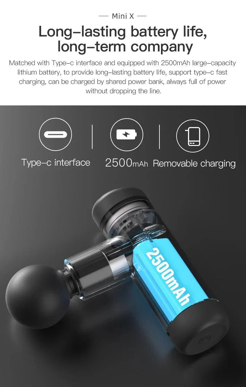 Booster mini x massage gun,Portable percussion massager