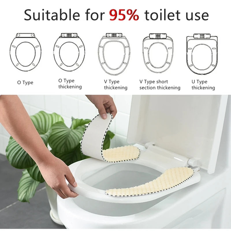 Universal Winter Toilet Seat Covers