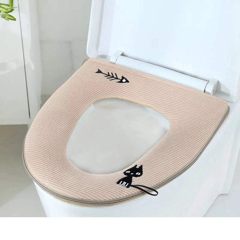 Universal Winter Toilet Seat Covers