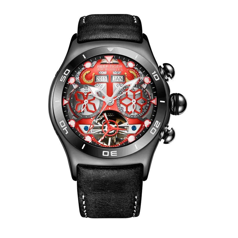 Reef Tiger tourbillon automatic watch
