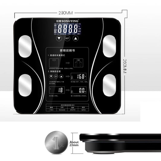 Lcd Display Body Index Electronic Smart Weighing Scales