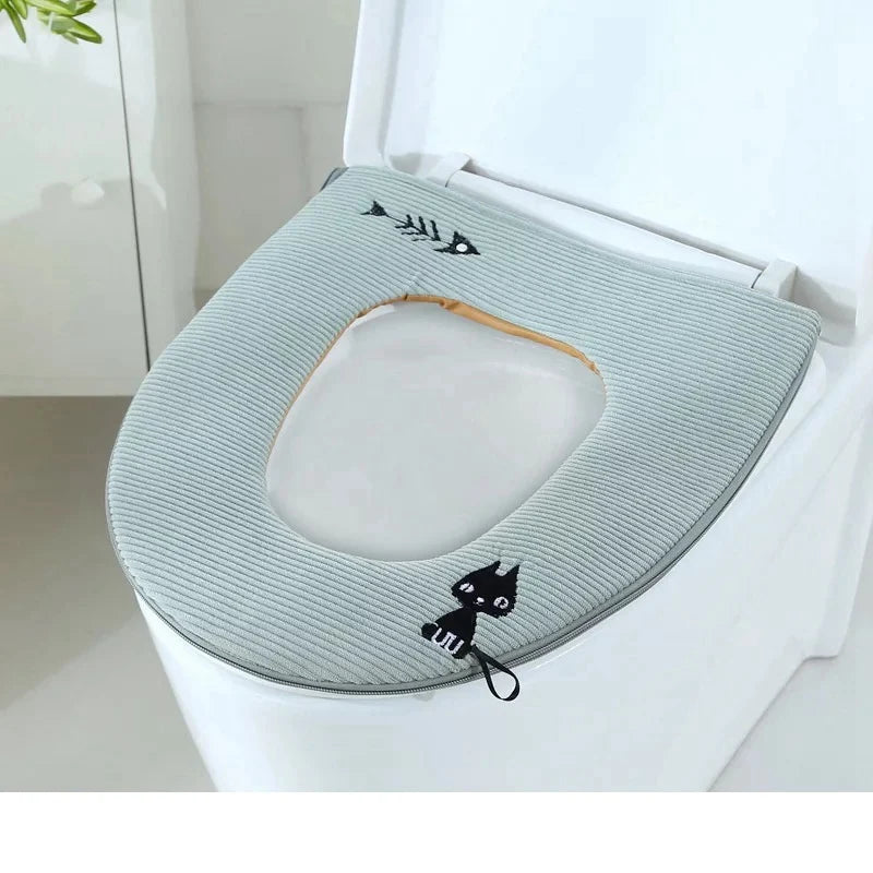 Universal Winter Toilet Seat Covers