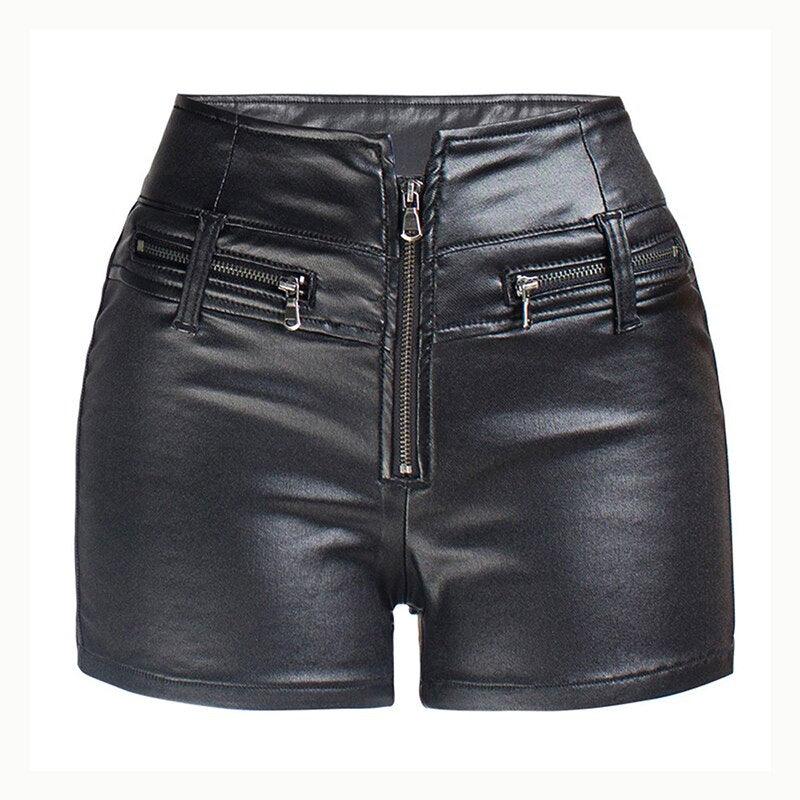 High Waist Solid Short