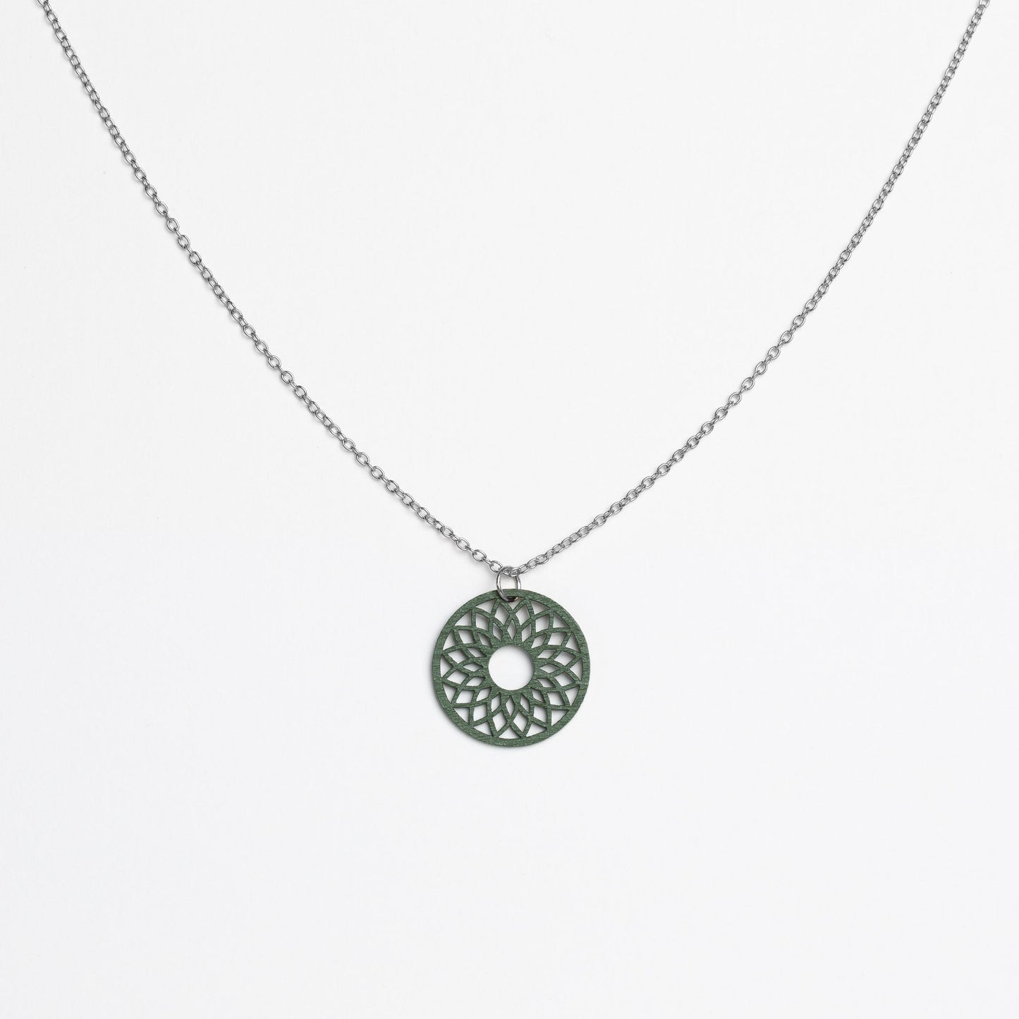 Halskette mit Holzanhänger - 'Spirit'