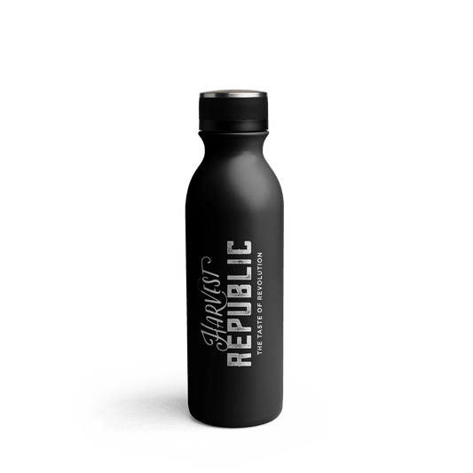 Bottle Premium Insulated Steel Black Flasche