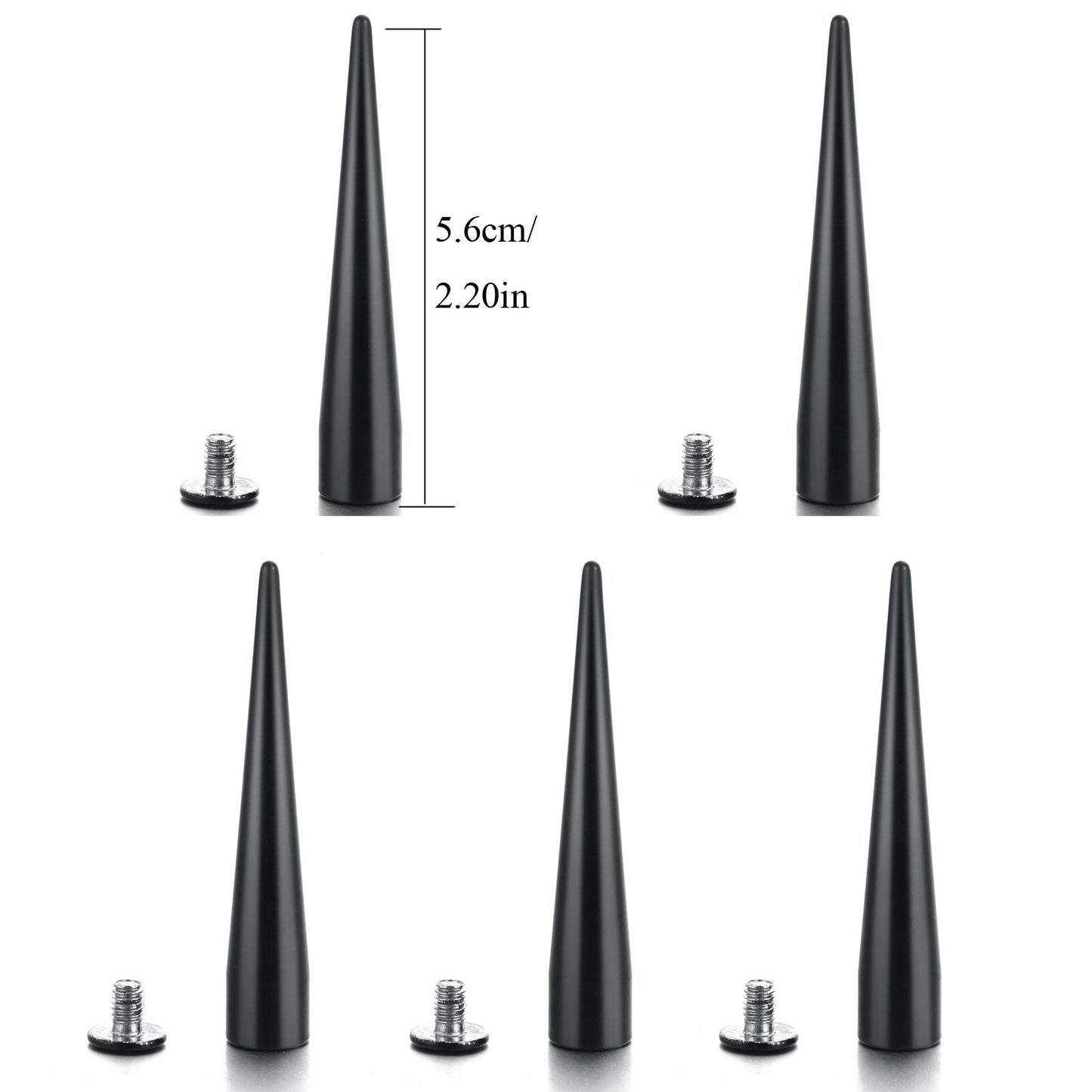 Black Spiked Head Band